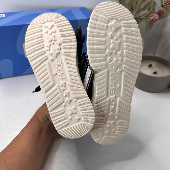 Hey Dude Wendy Chambray Slip On Lightweight Shoes Off Bkack Women's 5 NWB - Picture 8 of 10